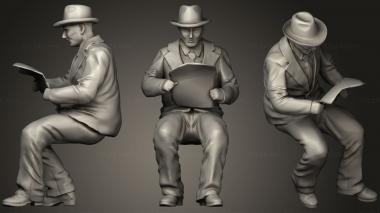 Figurines of people People62 3d model